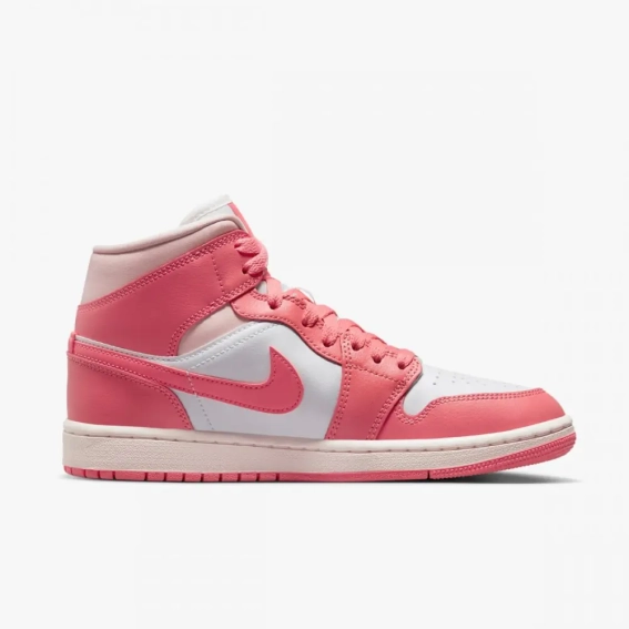 Кроссовки Jordan 1 Mid Strawberries and Cream (W) BQ6472-186 фото 2 — интернет-магазин Tapok