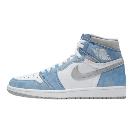 Кроссовки Jordan 1 Retro High Hyper Royal Smoke Grey 555088-402 фото 1 — интернет-магазин Tapok