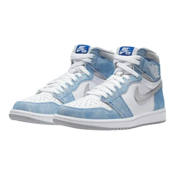 Кроссовки Jordan 1 Retro High Hyper Royal Smoke Grey 555088-402 фото 5 — интернет-магазин Tapok
