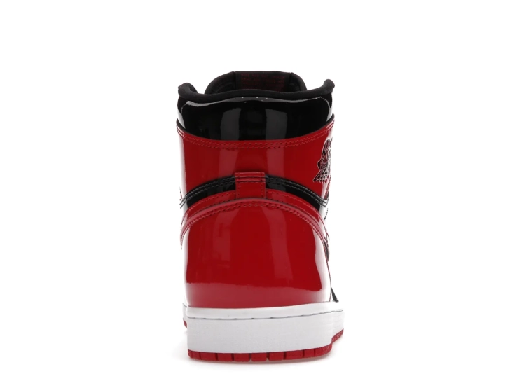 Кросівки Jordan 1 Retro High OG Patent Bred 555088-063 фото 3 — інтернет-магазин Tapok
