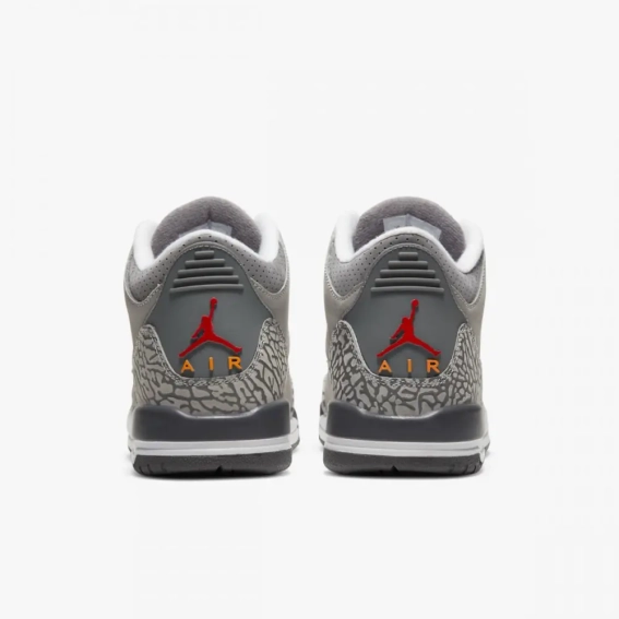 Кроссовки Jordan 3 Retro Cool Grey 2021 (GS) 398614-012 фото 3 — интернет-магазин Tapok