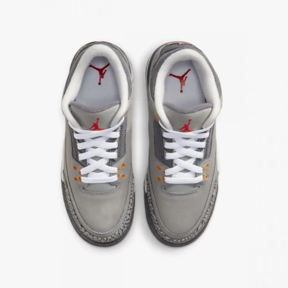 Кроссовки Jordan 3 Retro Cool Grey 2021 (GS) 398614-012 фото 4 — интернет-магазин Tapok