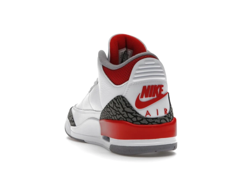 Кроссовки Jordan 3 Retro Fire Red (2022) DN3707-160 фото 2 — интернет-магазин Tapok