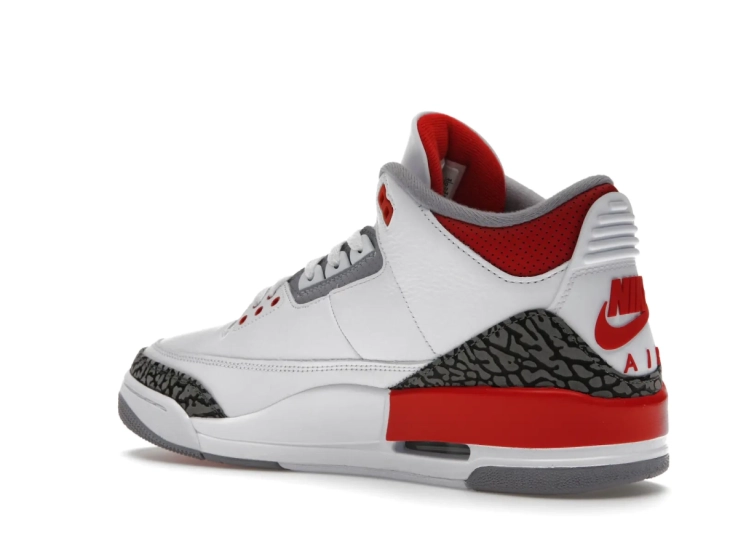 Кроссовки Jordan 3 Retro Fire Red (2022) DN3707-160 фото 3 — интернет-магазин Tapok