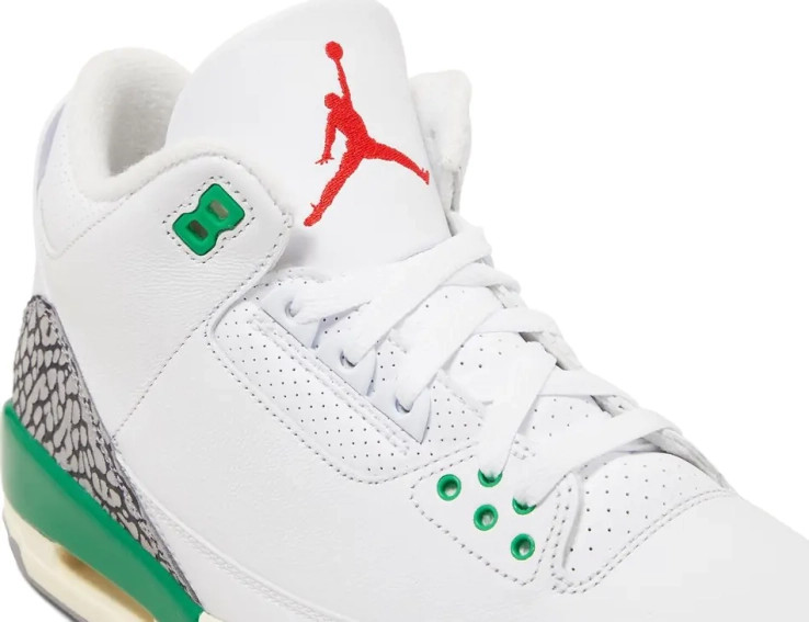Кроссовки Jordan 3 Retro Lucky Green (W) CK9246-136 фото 7 — интернет-магазин Tapok