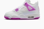 Кроссовки Jordan 4 Retro Hyper Violet (GS) FQ1314-151 Фото 1