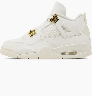 Кроссовки Jordan 4 Retro Metallic Gold (W) AQ9129-170