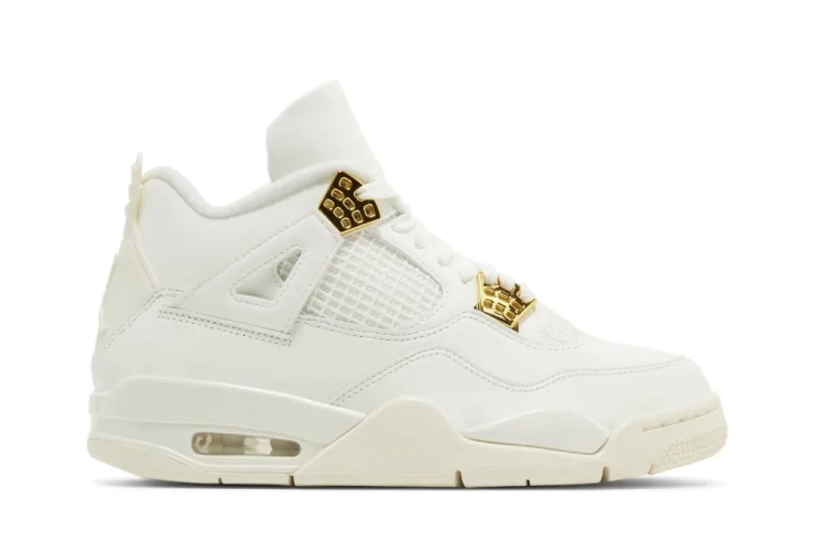 Кросівки Jordan 4 Retro Metallic Gold (W) AQ9129-170 фото 2 — інтернет-магазин Tapok