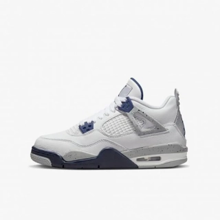 Кроссовки Jordan 4 Retro Midnight Navy (GS) 408452-140