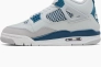Кросівки Jordan 4 Retro Military Blue (2024) FV5029-141 Фото 1