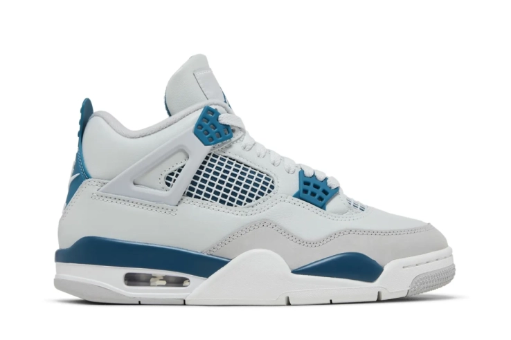 Кросівки Jordan 4 Retro Military Blue (2024) FV5029-141 фото 2 — інтернет-магазин Tapok