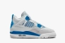 Кроссовки Jordan 4 Retro Military Blue (2024) (GS) HF4281-141 Фото 3