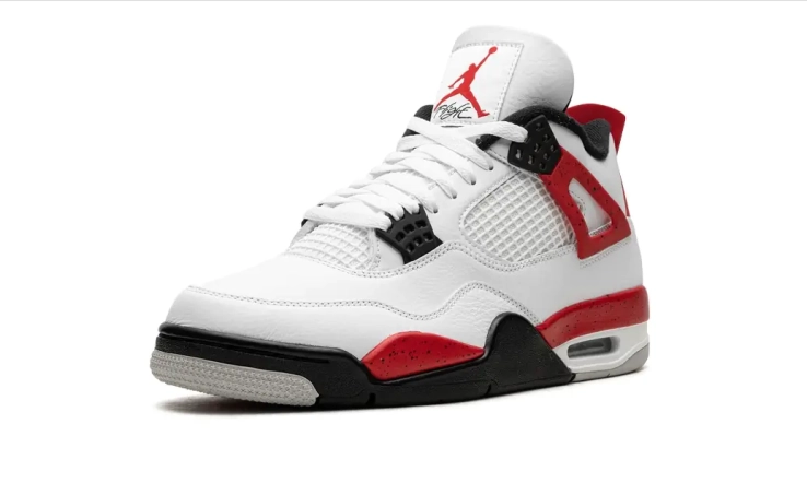 Кроссовки Jordan 4 Retro Red Cement DH6927-161 фото 4 — интернет-магазин Tapok