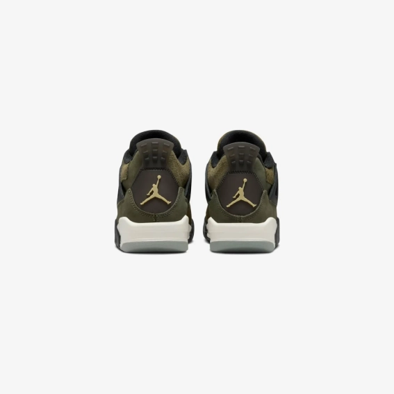 Кроссовки Jordan 4 Retro SE Craft Medium Olive (GS) FB9928-200 фото 2 — интернет-магазин Tapok