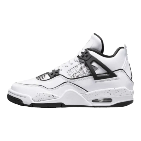 Кроссовки Jordan 4 Retro SE DIY (GS) DC4101-100 фото 1 — интернет-магазин Tapok