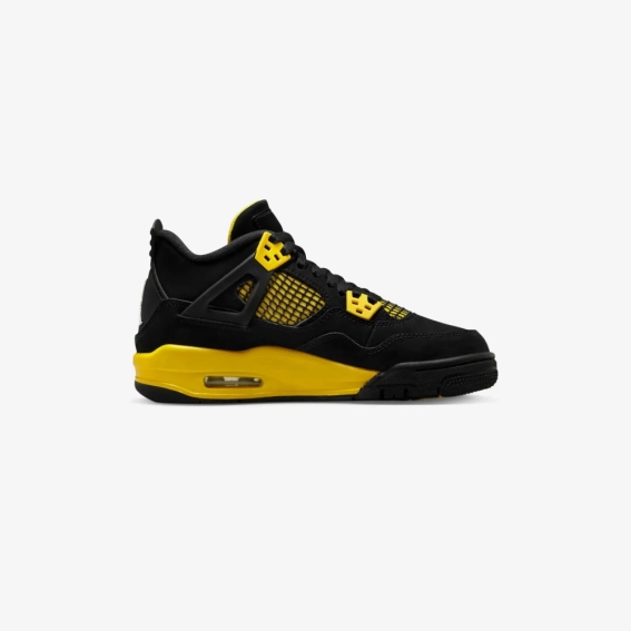Кроссовки Jordan 4 Retro Thunder (2023) GS 408452-017 фото 4 — интернет-магазин Tapok