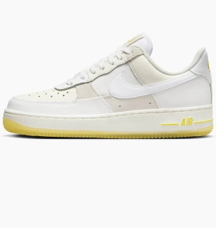 Кроссовки Nike Air Force 1 Low &#39;07 UV Reactive Patchwork White Multicolor Yellow (W) FQ0709-100