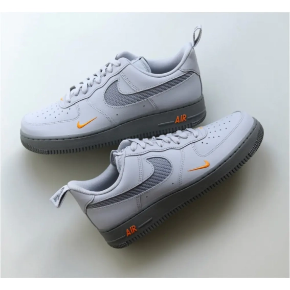 Кросівки Nike Air Force 1 Low Wolf Grey Kumquat DR0155-001 фото 3 — інтернет-магазин Tapok
