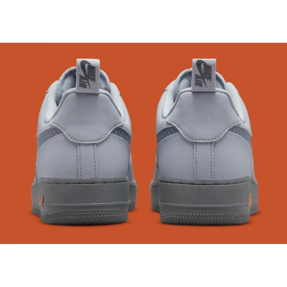 Кросівки Nike Air Force 1 Low Wolf Grey Kumquat DR0155-001 фото 5 — інтернет-магазин Tapok