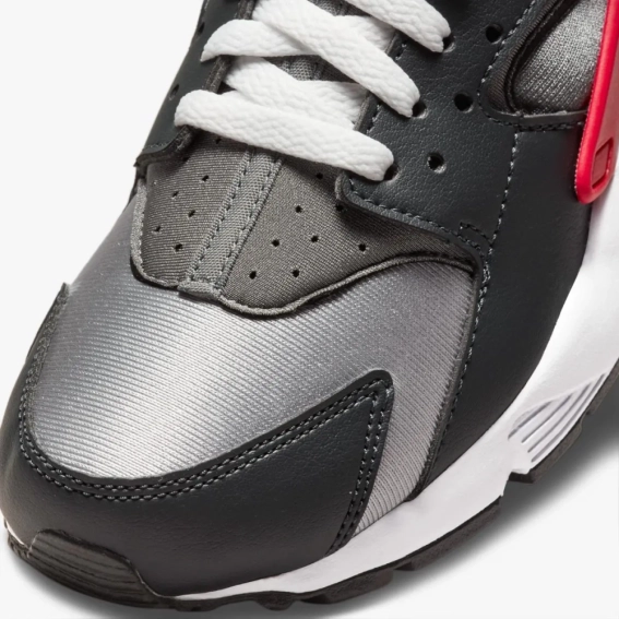 Кросівки Nike Air Huarache Run GS Smoke Grey University Red 654275-041 фото 3 — інтернет-магазин Tapok