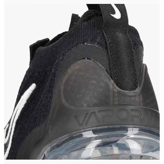 Кроссовки Nike Air VaporMax 2021 FK Black Metallic Silver (W) DC4112-002 фото 6 — интернет-магазин Tapok