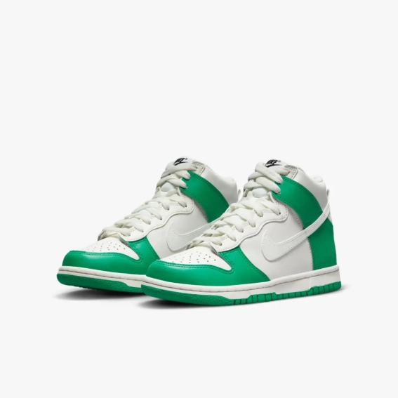 Кроссовки Nike Dunk High Phantom Stadium Green (GS) DB2179-002 фото 5 — интернет-магазин Tapok