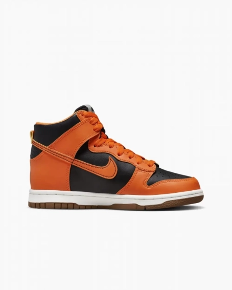 Кроссовки Nike Dunk High Safty Orange (GS) DB2179-004 фото 4 — интернет-магазин Tapok