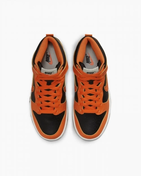 Кроссовки Nike Dunk High Safty Orange (GS) DB2179-004 фото 5 — интернет-магазин Tapok