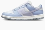 Кроссовки Nike Dunk Low Blue Airbrush Canvas (W) FN0323-400 Фото 1