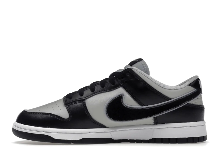Кросівки Nike Dunk Low Chenille Swoosh Black Grey DQ7683-001 фото 2 — інтернет-магазин Tapok