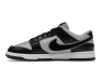 Кросівки Nike Dunk Low Chenille Swoosh Black Grey DQ7683-001 Фото 2