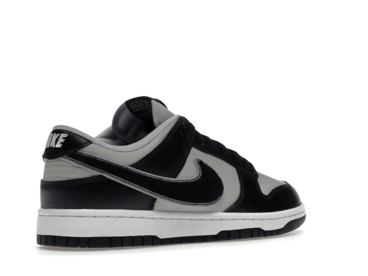 Кросівки Nike Dunk Low Chenille Swoosh Black Grey DQ7683-001 фото 3 — інтернет-магазин Tapok