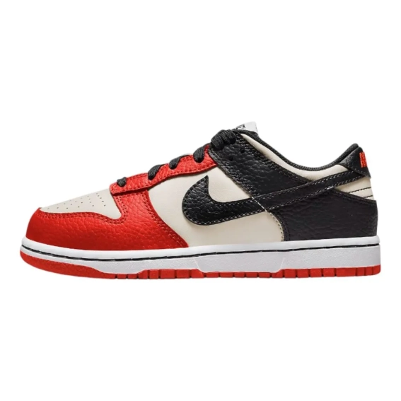 Кроссовки Nike Dunk Low EMB NBA 75th Anniversary Chicago (PS) DC9564-100 фото 1 — интернет-магазин Tapok