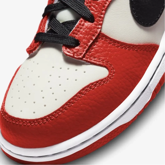 Кроссовки Nike Dunk Low EMB NBA 75th Anniversary Chicago (PS) DC9564-100 фото 6 — интернет-магазин Tapok