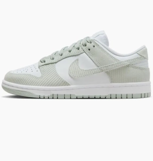 Кроссовки Nike Dunk Low Light Silver Corduroy (W) FN7658-100