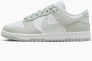 Кросівки Nike Dunk Low Light Silver Corduroy (W) FN7658-100 Фото 1