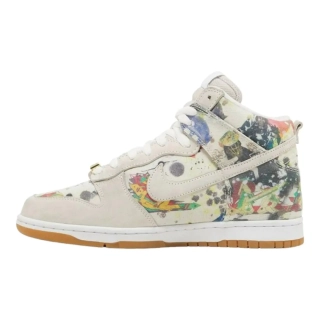 Кроссовки Nike SB Dunk High Supreme Rammellzee FD8779-100
