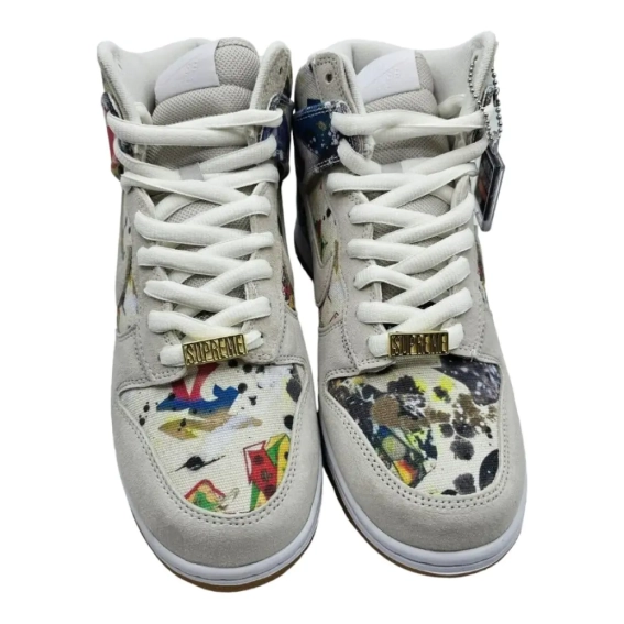 Кроссовки Nike SB Dunk High Supreme Rammellzee FD8779-100 фото 2 — интернет-магазин Tapok