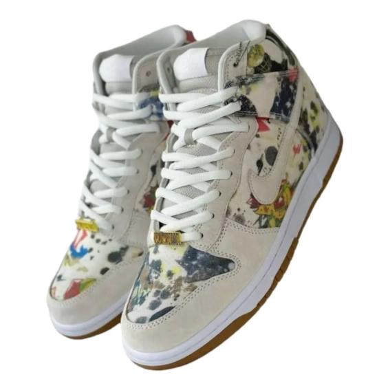 Кроссовки Nike SB Dunk High Supreme Rammellzee FD8779-100 фото 5 — интернет-магазин Tapok