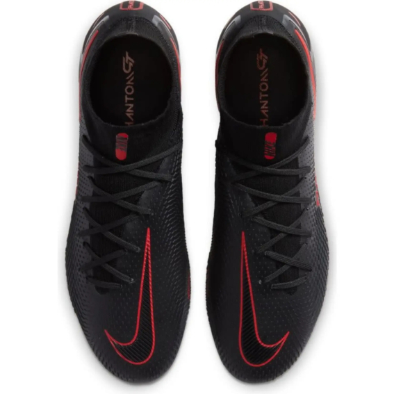 Кросівки Verified Nike Phantom GT Elite DF FG Black Chile Red CW6589-060 фото 2 — інтернет-магазин Tapok