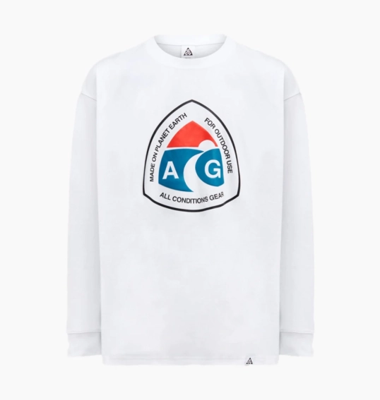 Лонгслив Nike Nrg Acg Long Sleeve Outdoor T-Shirt White DX9450-100 фото 1 — интернет-магазин Tapok