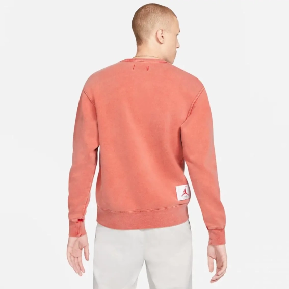 Свитшот Air Jordan Flight Fleece Peach CW8369-687 фото 4 — интернет-магазин Tapok