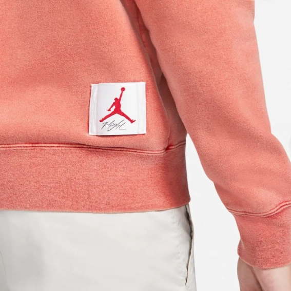 Свитшот Air Jordan Flight Fleece Peach CW8369-687 фото 5 — интернет-магазин Tapok