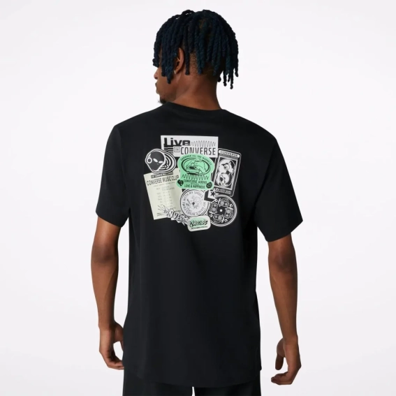Футболка Converse Converse Live Tee 10023793-001 фото 3 — интернет-магазин Tapok