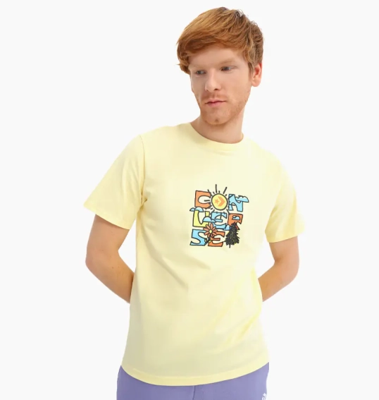 Футболка Converse Mother Nature Tee 10023787-231 фото 1 — интернет-магазин Tapok