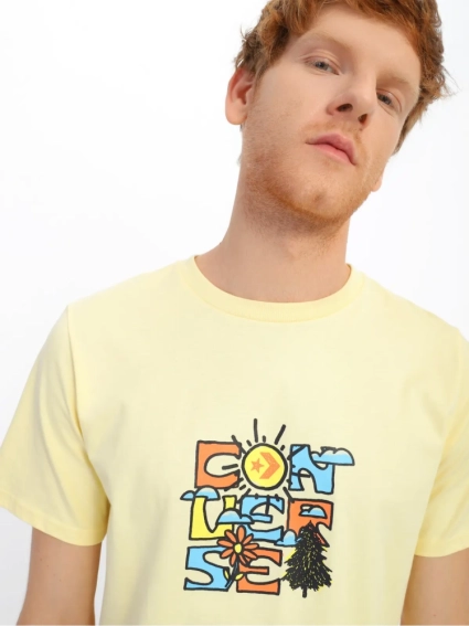Футболка Converse Mother Nature Tee 10023787-231 фото 3 — интернет-магазин Tapok
