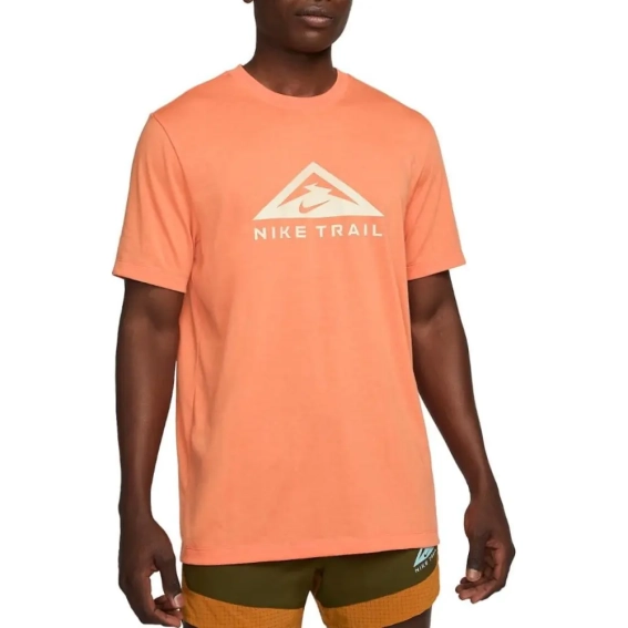 Футболка Nike Dri-Fit Trail Orange DM5412-871 фото 1 — интернет-магазин Tapok