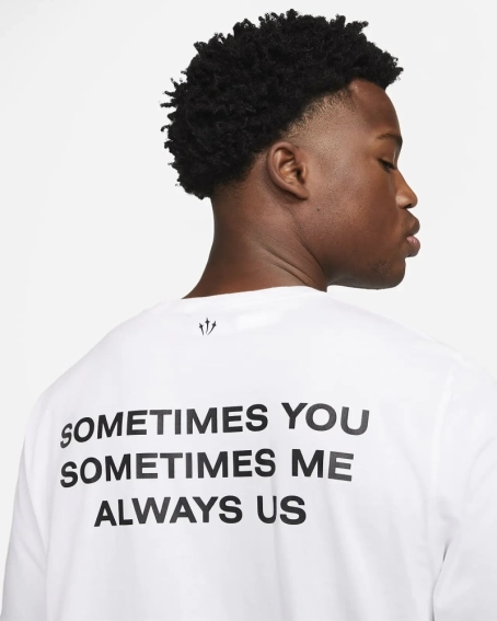 Футболка Nike X Nocta Basketball T-Shirt White DM1724-100 фото 3 — інтернет-магазин Tapok