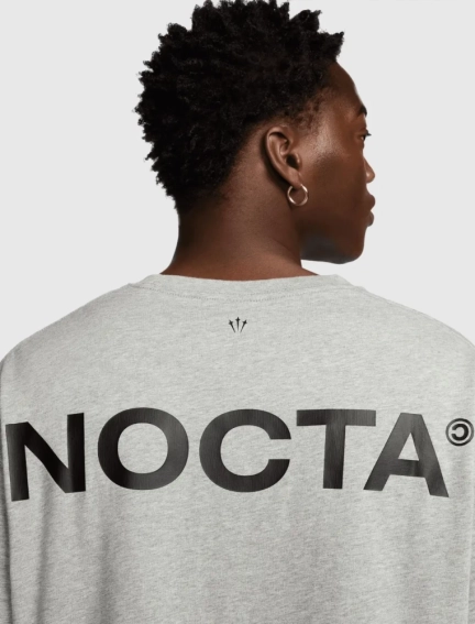 Футболка Nike x NOCTA NRG Big Body CS Tee Dark Grey Heather FN7663-063 фото 2 — інтернет-магазин Tapok