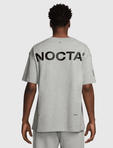 Футболка Nike x NOCTA NRG Big Body CS Tee Dark Grey Heather FN7663-063 фото 3 — інтернет-магазин Tapok